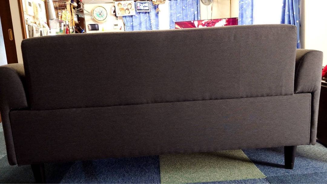 IKEA ヘムリングビー　ソファ　2人掛け　ネイビー