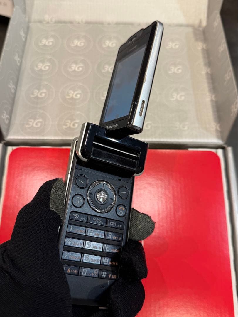 Vodafone 903SH シャープ 当時別売卓上充電器付き