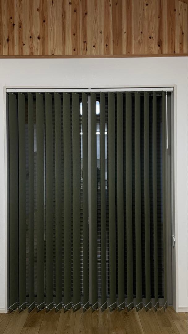 （新品）ニトリ バーチカルブラインド 幅164cm 丈198cm レール付属