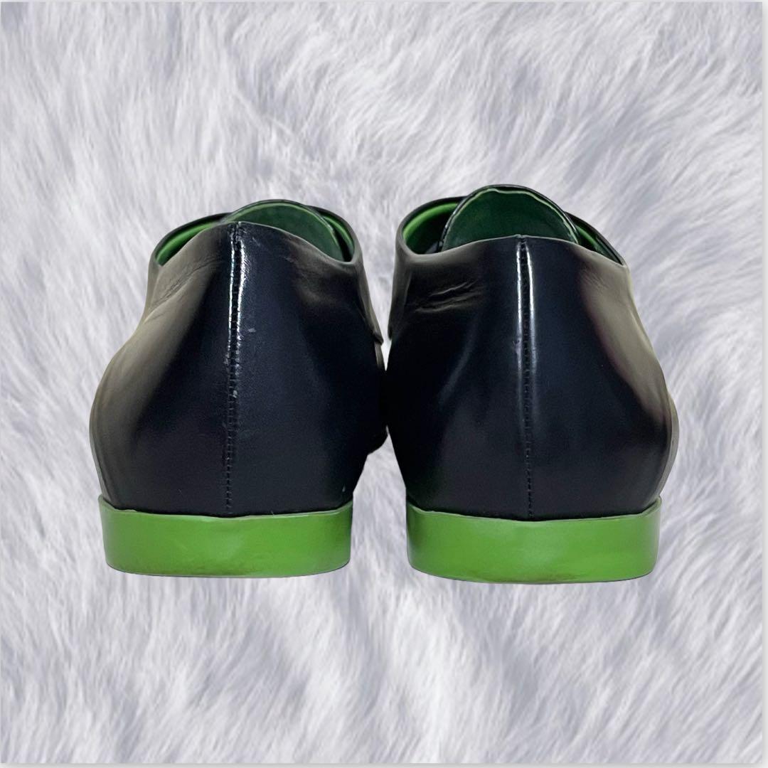 【JIL SANDER】美品ジルサンダー プレーントゥ カラーソール レースup