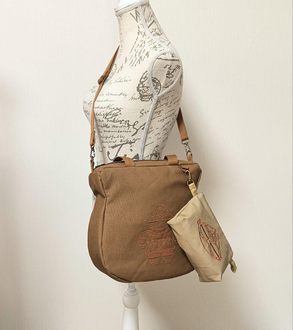 遮光器土偶　ショルダーバッグ　ポーチ　ハンドメイド　亀ヶ岡遺跡　しゃこちゃん