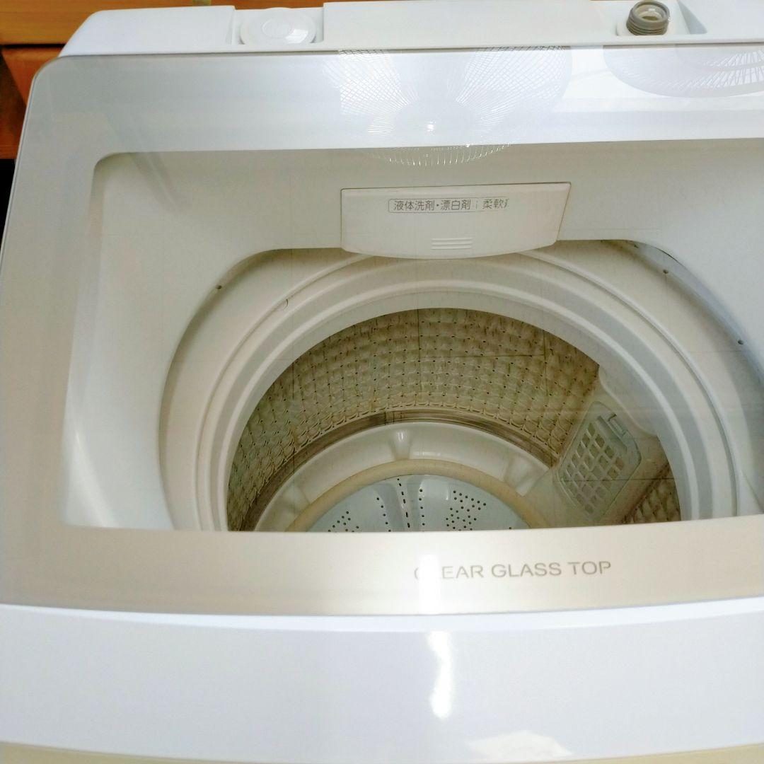 アクア 洗濯機 7キロ AQW-P7N WHITE 2023年製