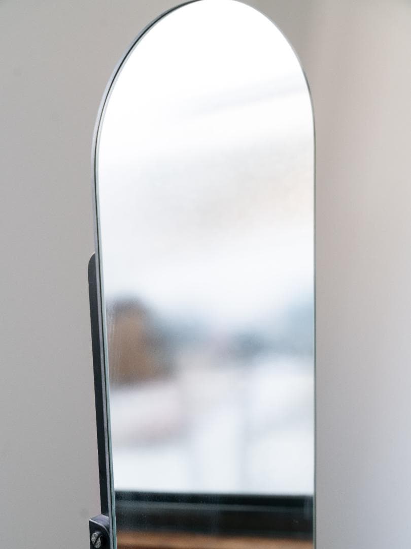 80s SHISEIDO 非売品 スタンドミラー スペースエイジ ポストモダン