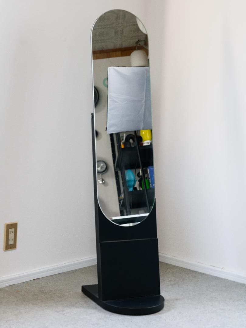 80s SHISEIDO 非売品 スタンドミラー スペースエイジ ポストモダン