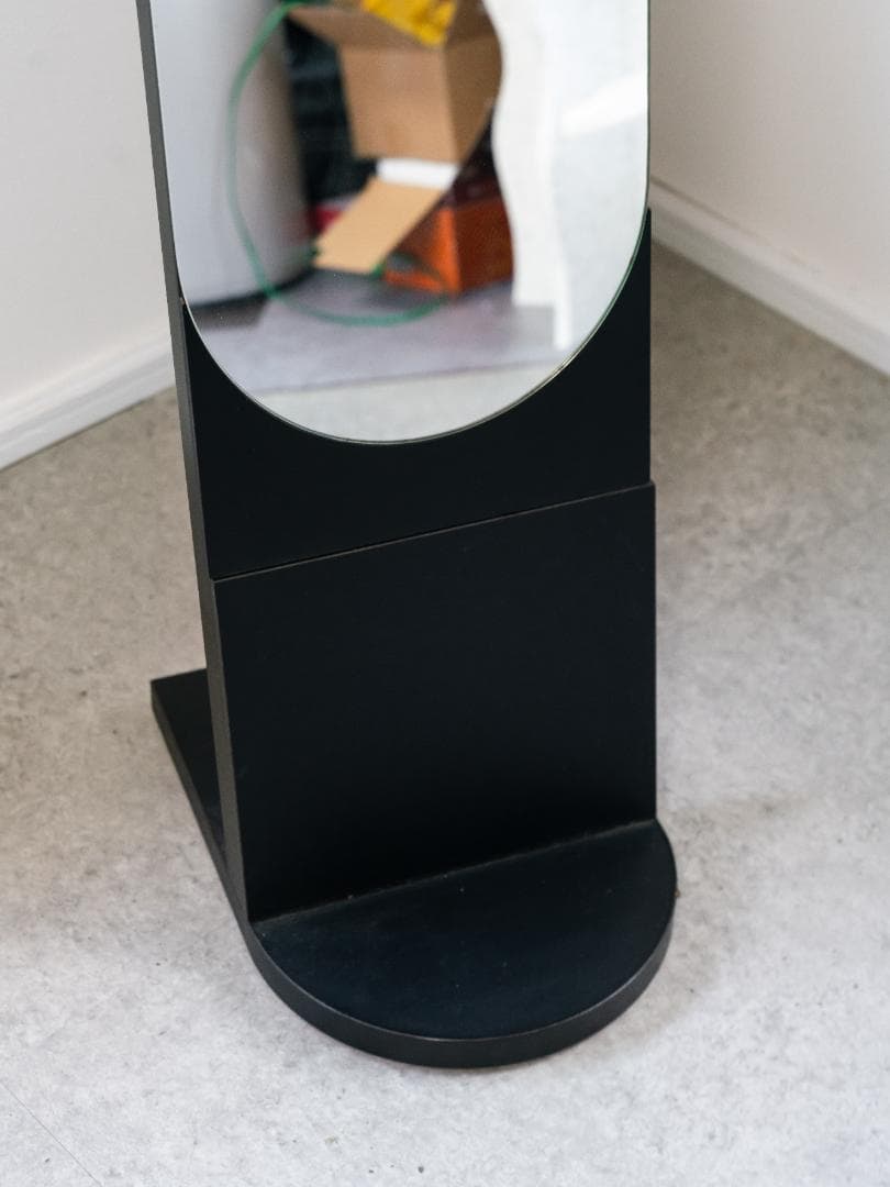 80s SHISEIDO 非売品 スタンドミラー スペースエイジ ポストモダン