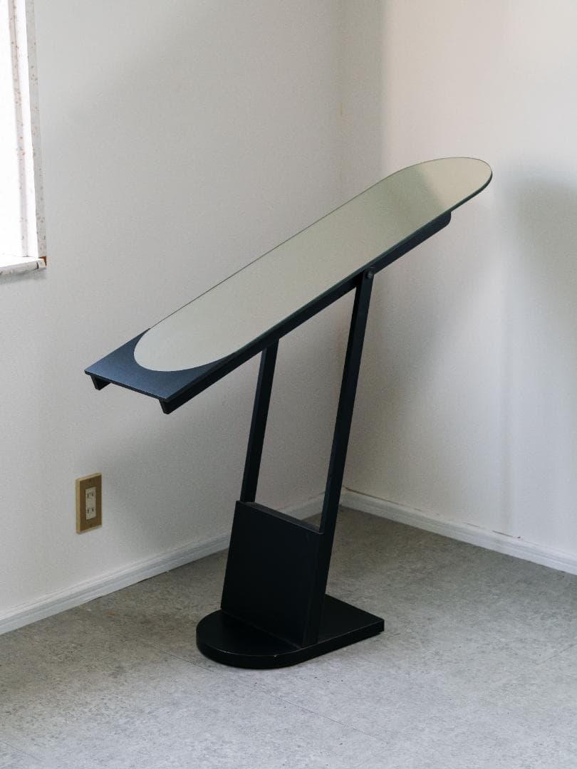 80s SHISEIDO 非売品 スタンドミラー スペースエイジ ポストモダン