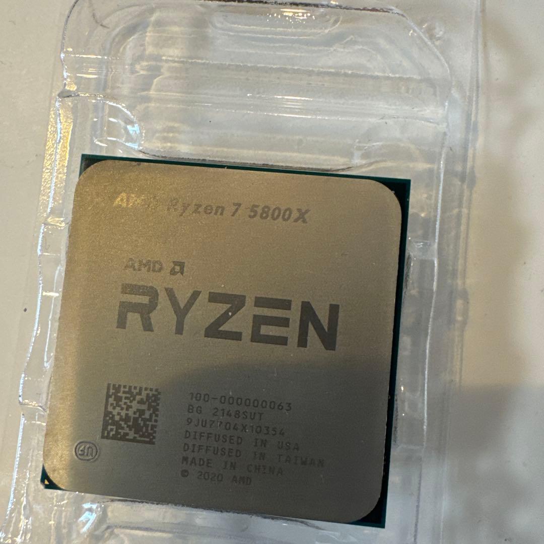 専用品 AMD Ryzen 7 5800X CPU【ジャンク品】