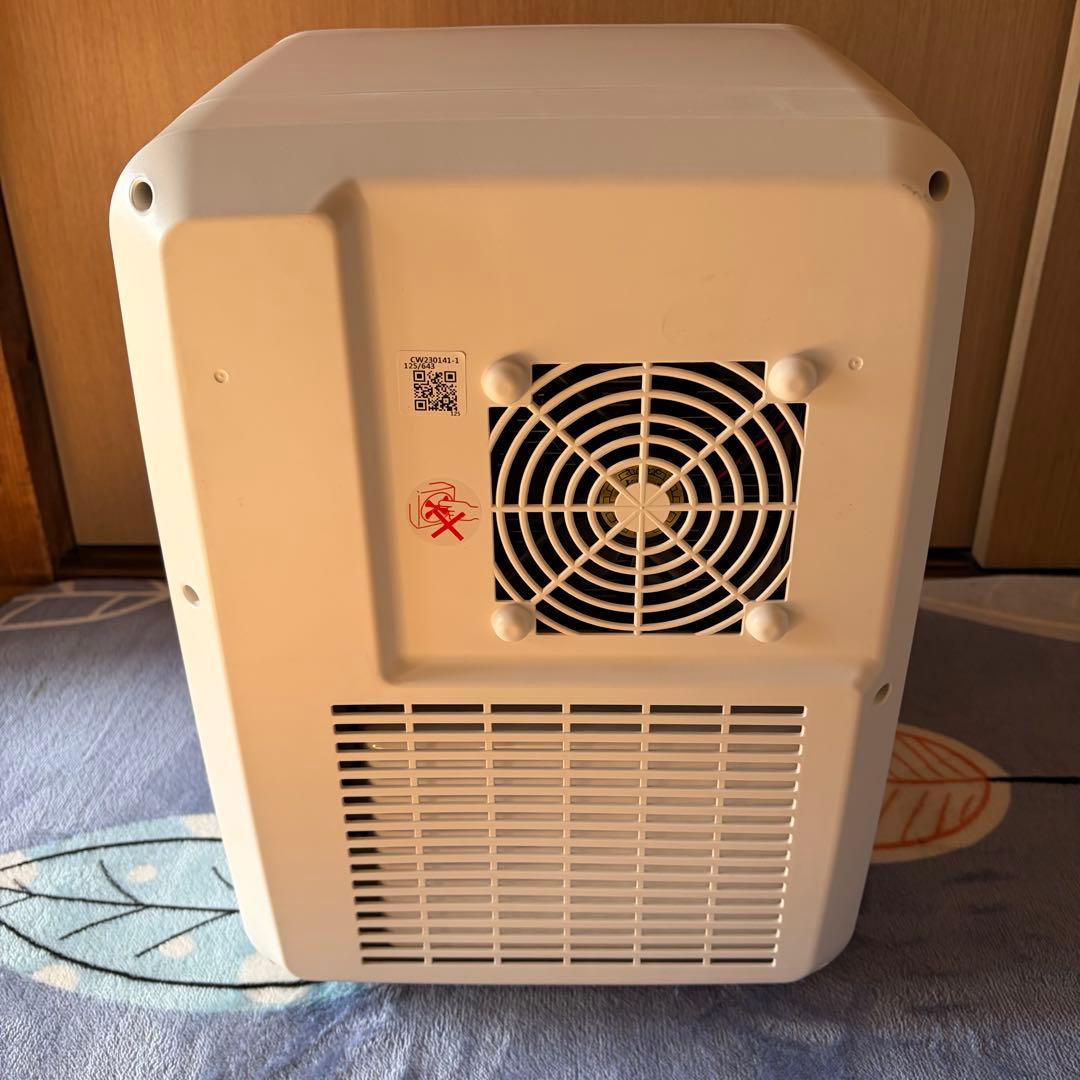 【美品】ツインバード2電源式ポータブル電子適温ボックス HR-EB08W 冷蔵庫