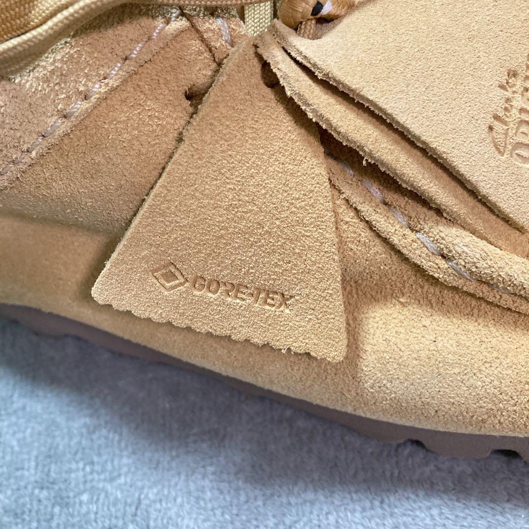 【新品】Clarks クラークス ワラビー ゴアテックス イエロー 27cm