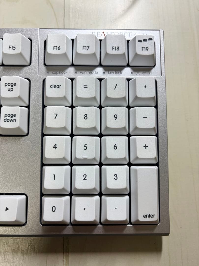 REALFORCE for Macキーボード本体