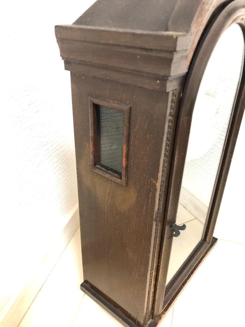 【完動品・昭和レトロ】横浜エムズイ商会 TRADE(Z)MARK 柱時計 掛時計