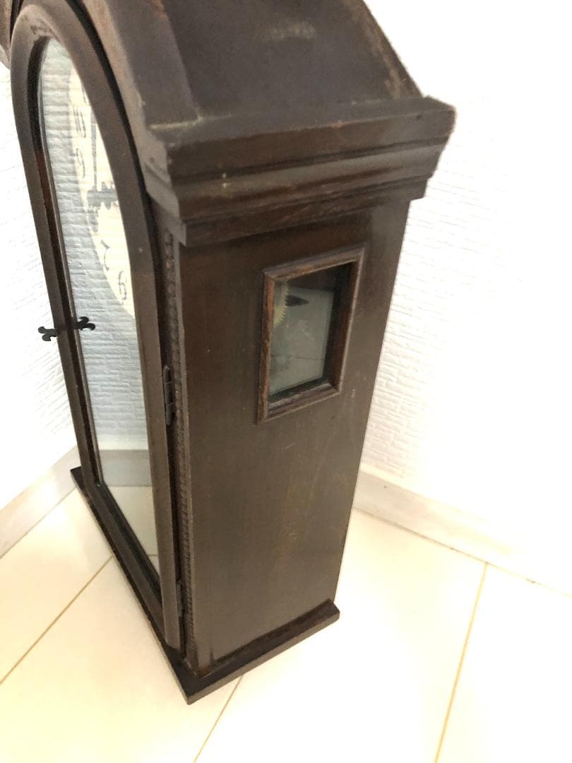 【完動品・昭和レトロ】横浜エムズイ商会 TRADE(Z)MARK 柱時計 掛時計