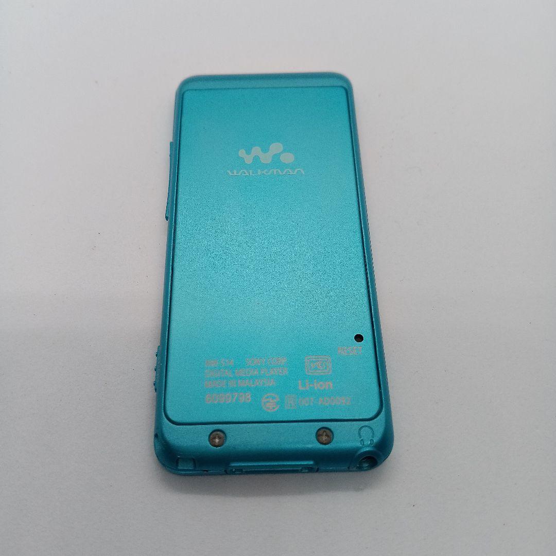 新品SONY NW-S14 デジタルメディアプレーヤー 8GB 青バッテリー新品