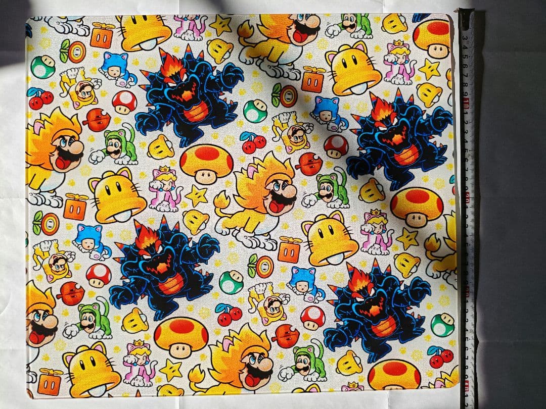 新品未使用 スーパーマリオ DIY ガラス マウスパッド