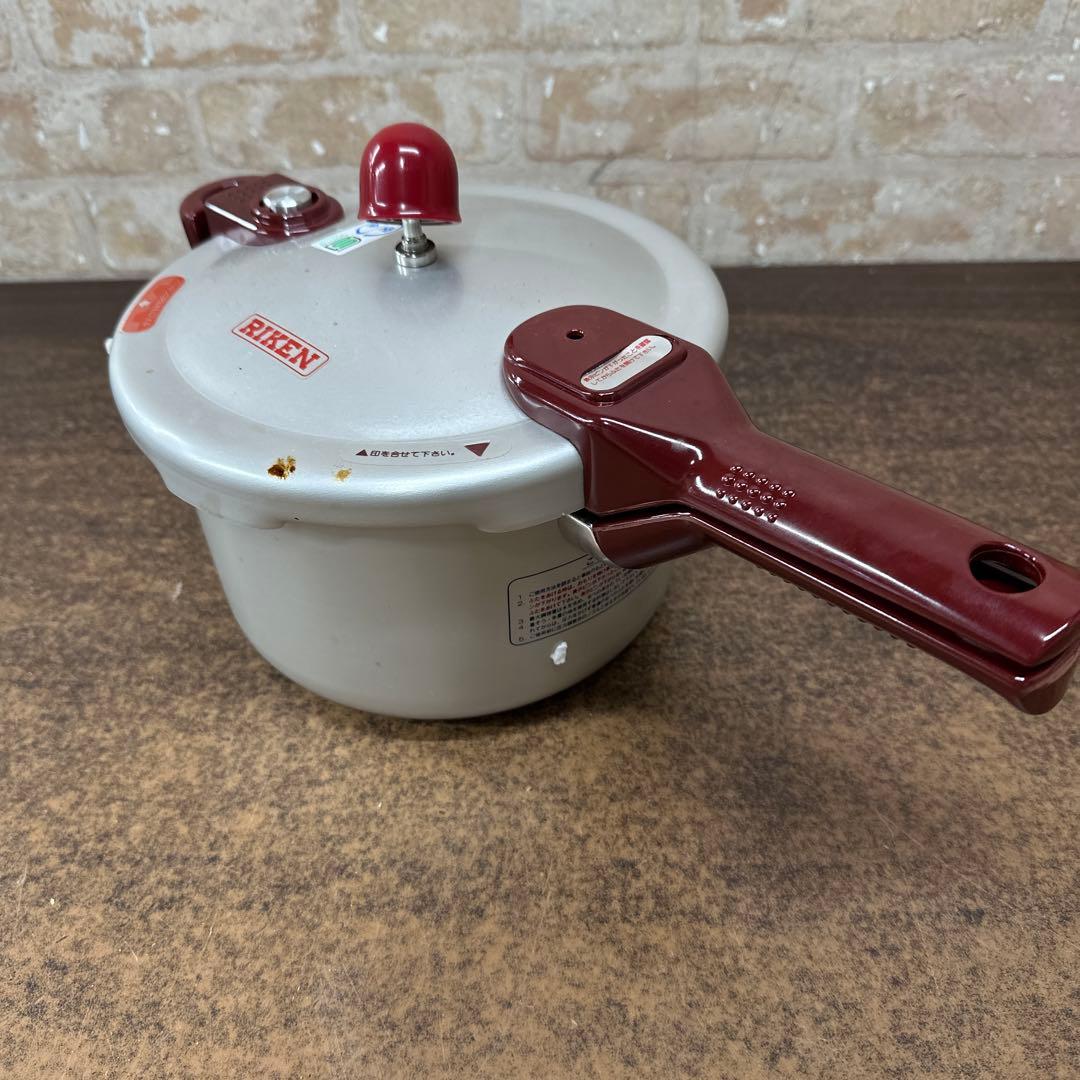【経年保管品】 理研 圧力鍋 こなべちゃん RM1-30 容量3.0Ｌ