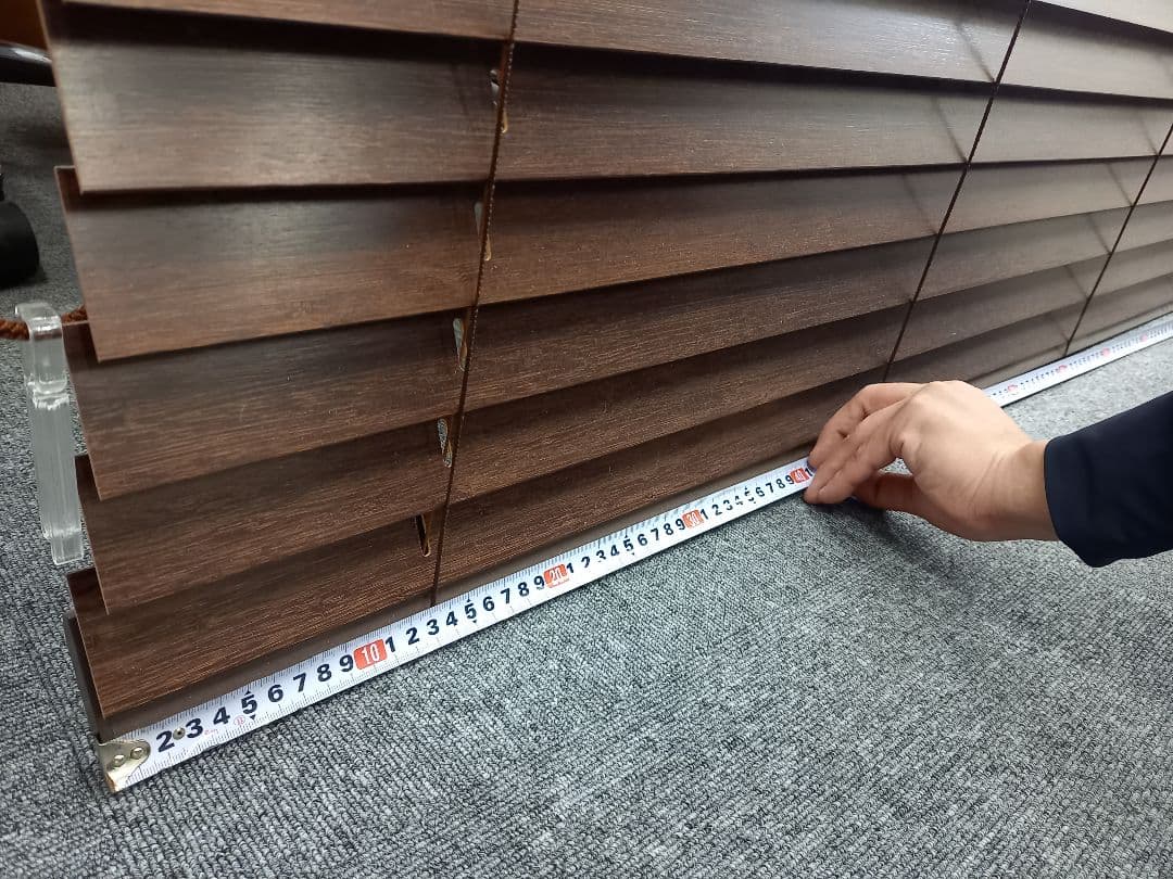 ニチベイ　バンブーブラインド　オーダーメイド