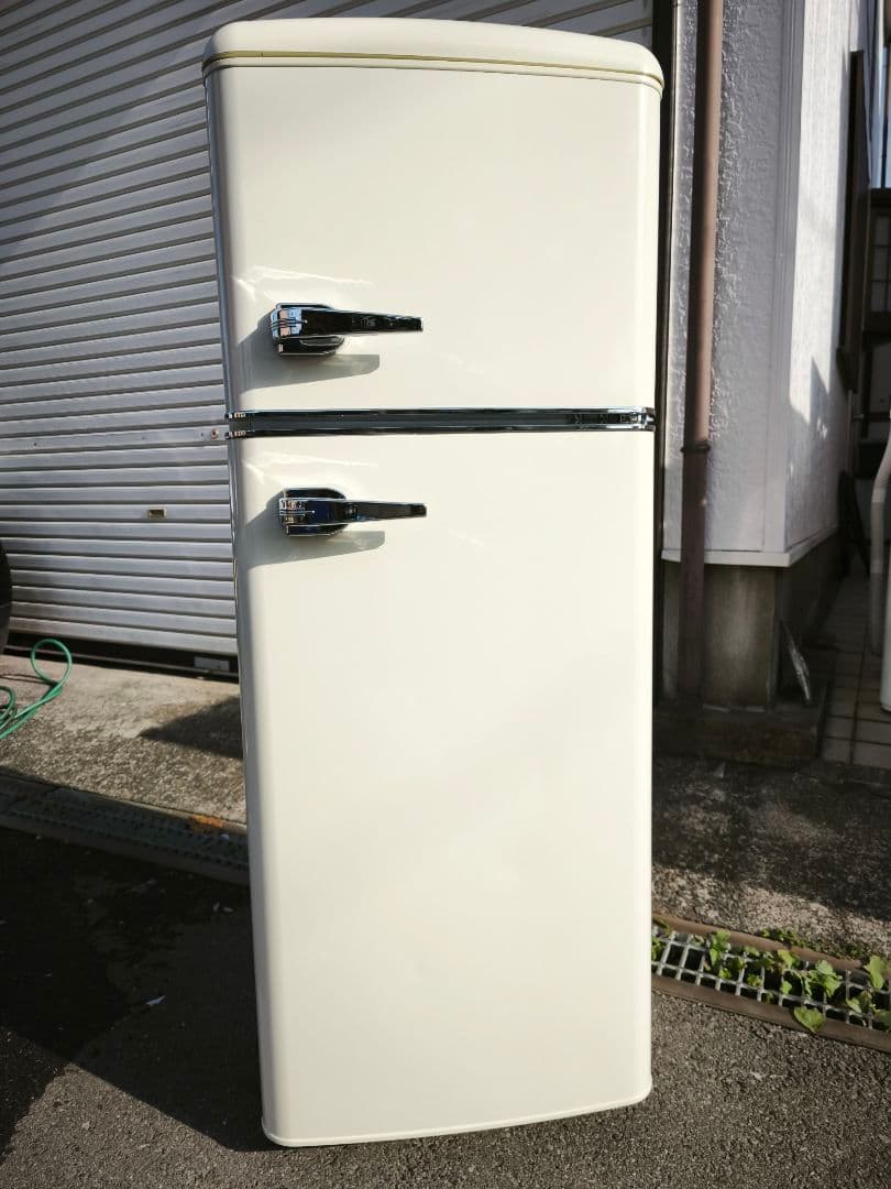 ゆう 分解清掃済 21年製 レトロ冷蔵庫 洗濯機 セット