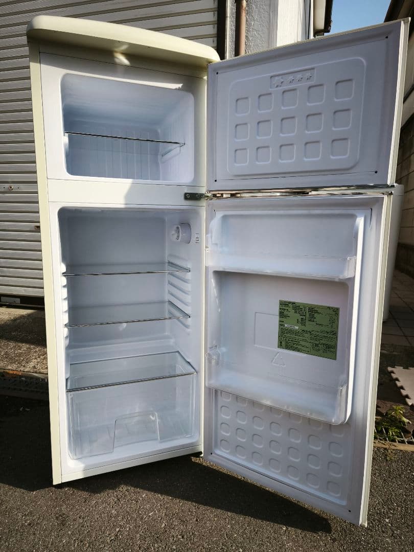 ゆう 分解清掃済 21年製 レトロ冷蔵庫 洗濯機 セット