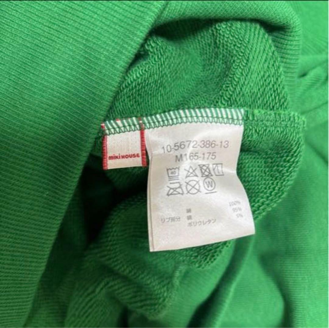 【新品未使用】 店舗正規品MIKI HOUSE【M】スウェット 90s 復刻限定
