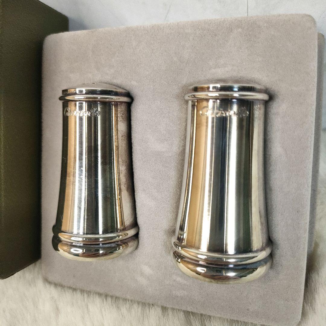 クリストフル　ソルト&ペッパー　調味料入れ 1対