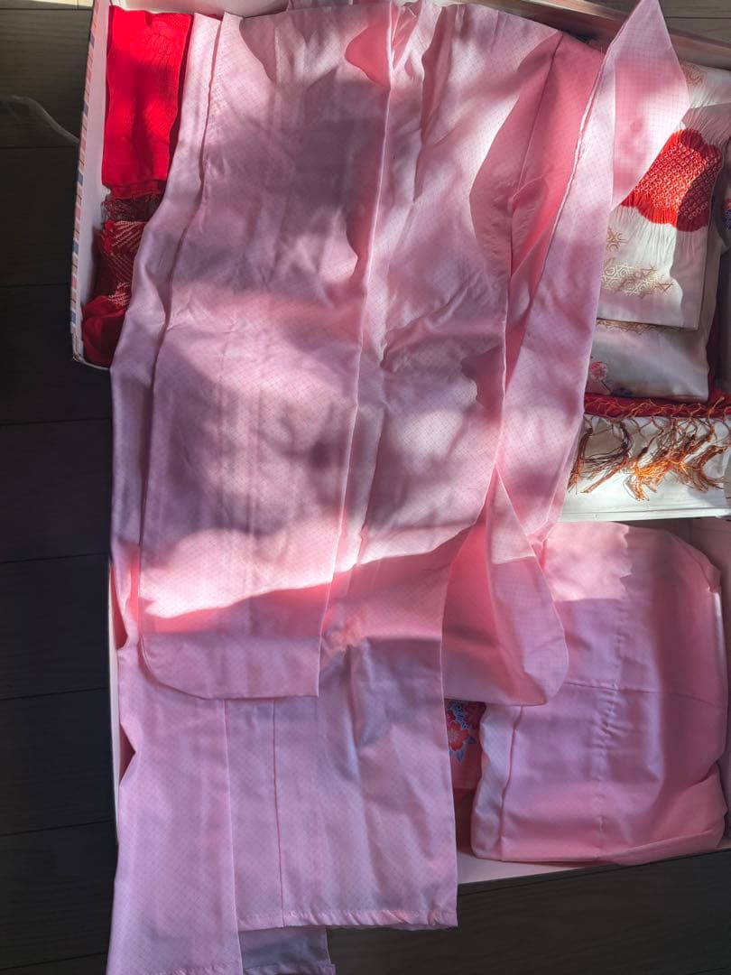 七五三 正絹着物2セット 7歳 3歳