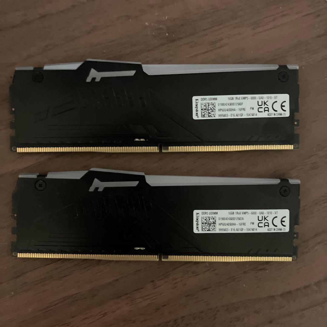 Kingston FURY BEAST DDR5 メモリー 2枚セット