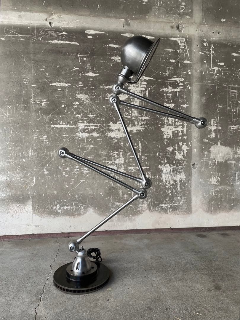 希少極上！電球付き　JIELDE 6 bras ジェルデ アンティーク　ランプ