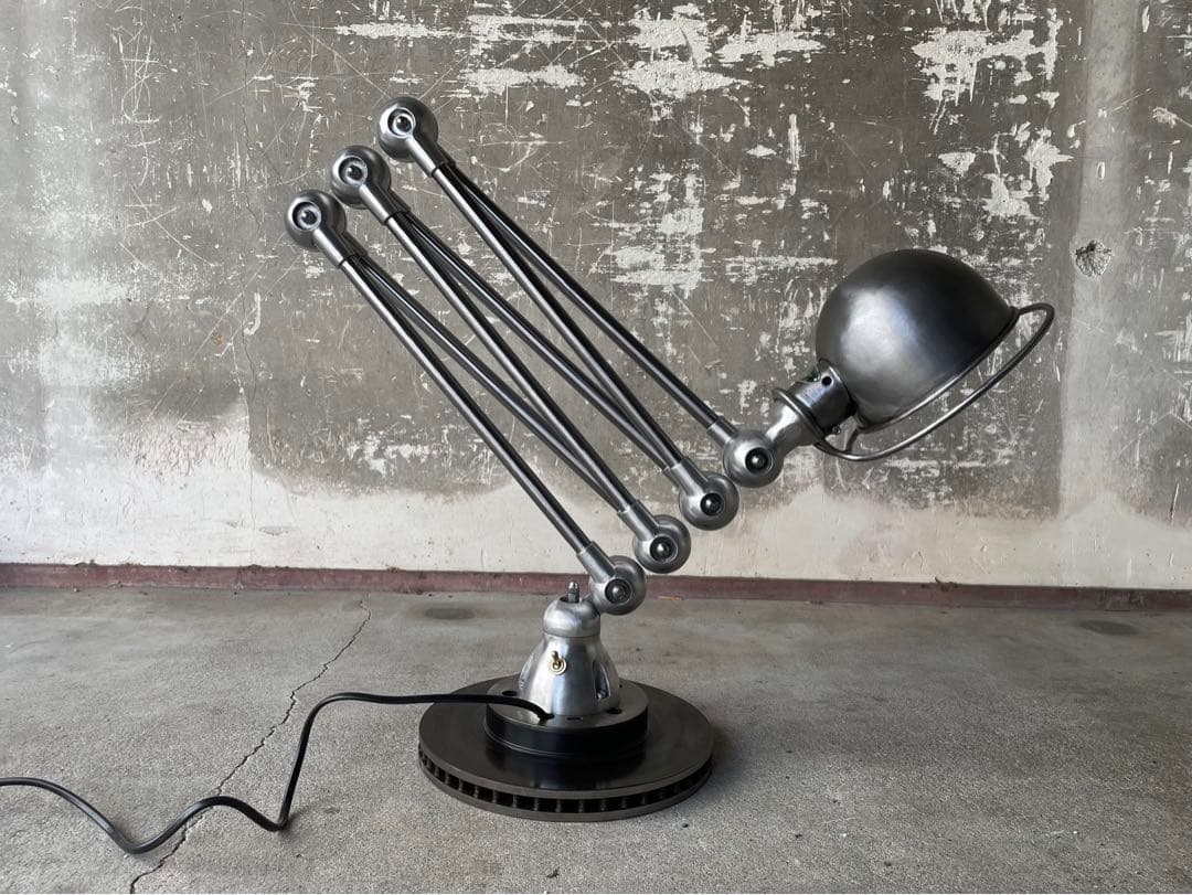 希少極上！電球付き　JIELDE 6 bras ジェルデ アンティーク　ランプ