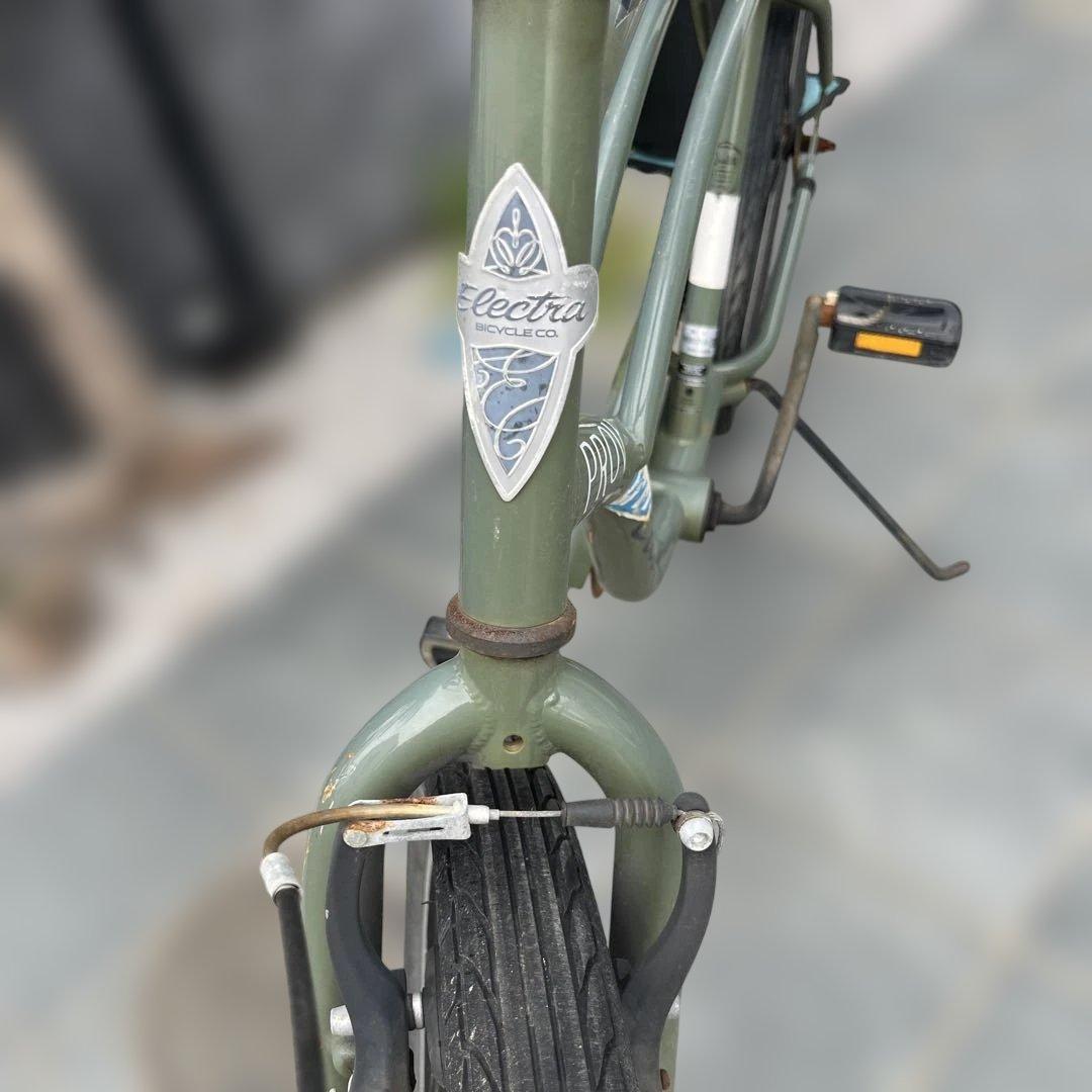 Electra ビーチクルーザー オリーブグリーンorive26インチ