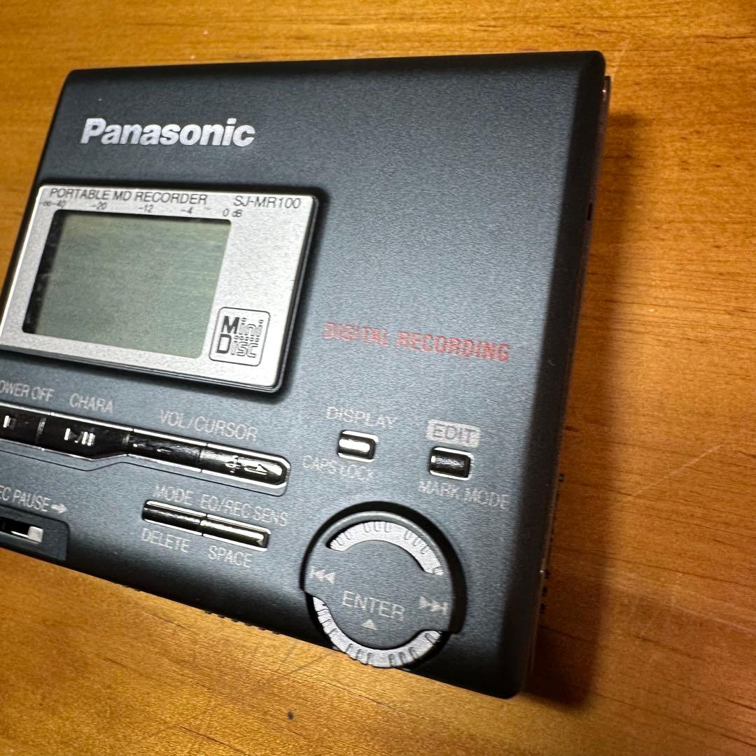 Panasonic MDプレーヤー SJ-MR100-S 1251