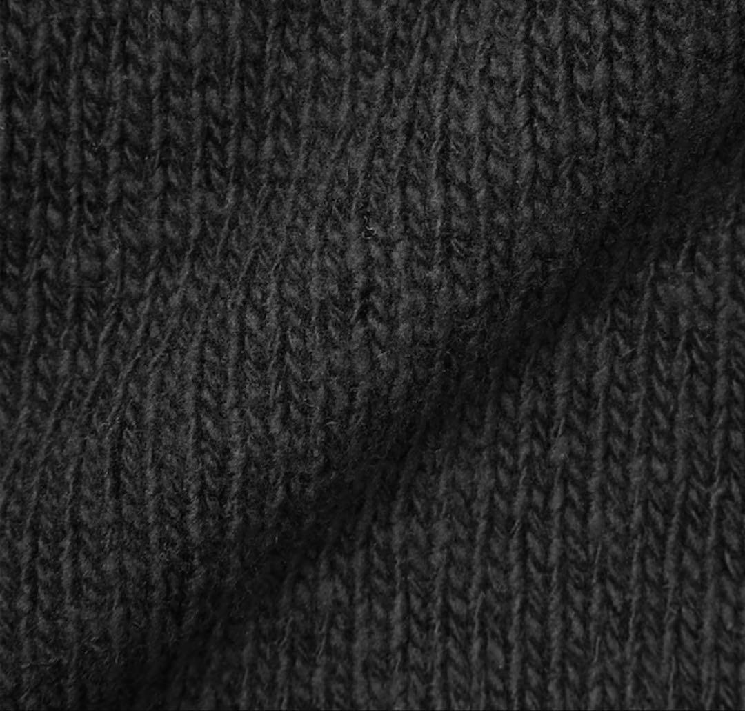 【MUJI LABO】メリノウールローゲージクルーネックセーター