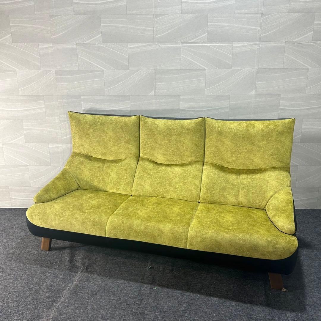 アサヒ木工 ソファ 布張り 3人掛け Tron 3P おしゃれ 家具 d3109