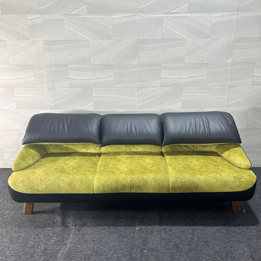 アサヒ木工 ソファ 布張り 3人掛け Tron 3P おしゃれ 家具 d3109