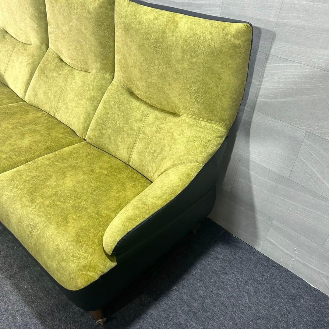 アサヒ木工 ソファ 布張り 3人掛け Tron 3P おしゃれ 家具 d3109