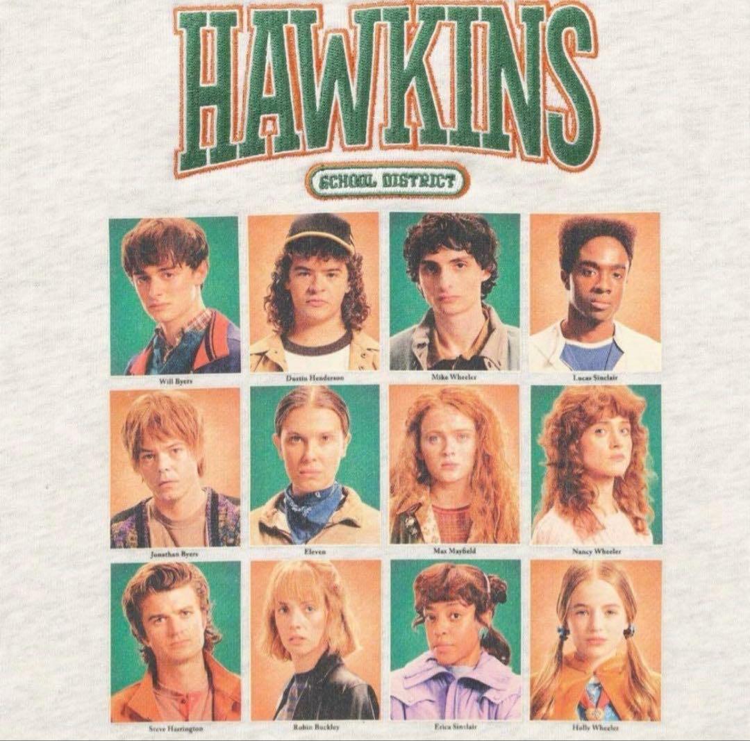 STRANGER THINGS スウェットプルオーバー オートミール