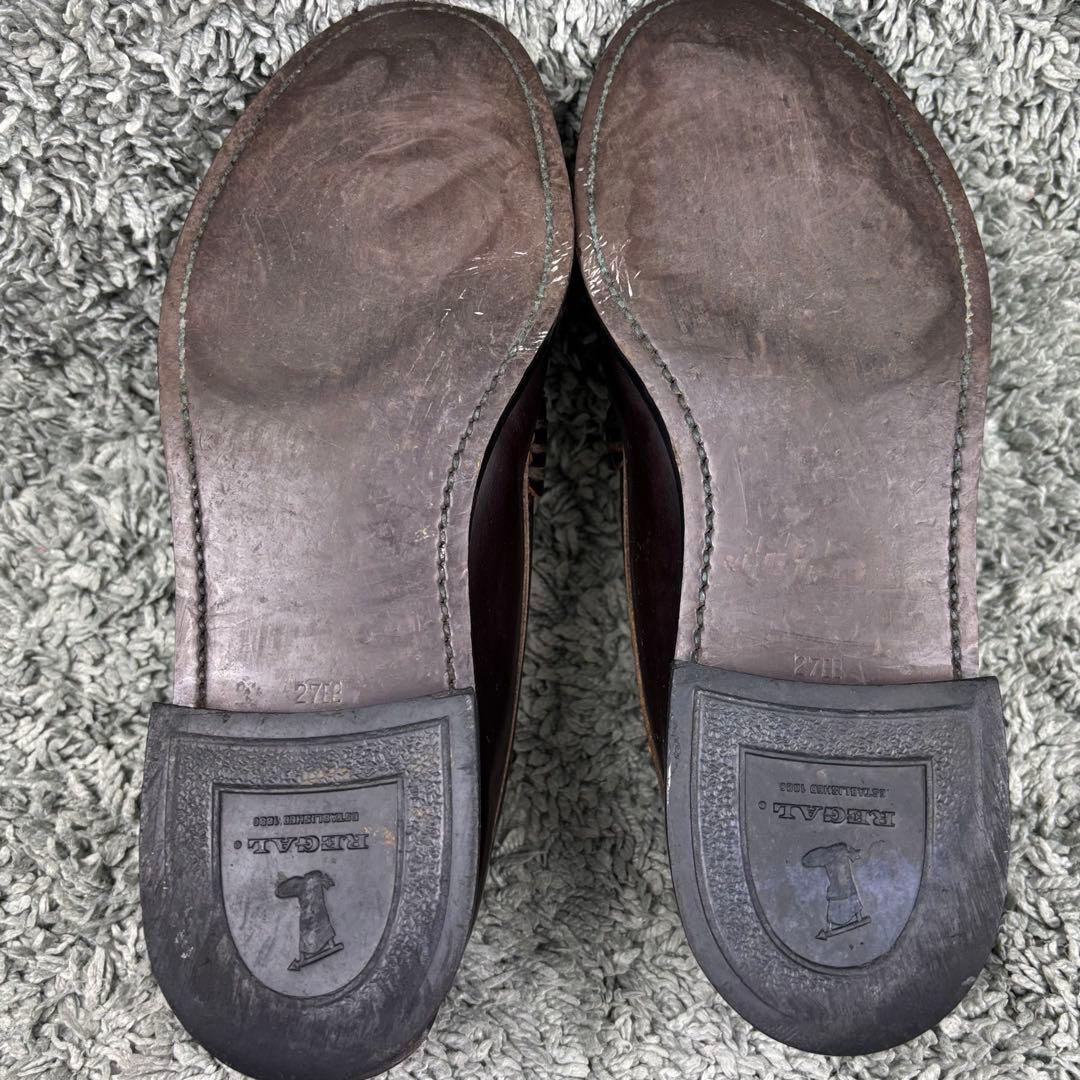 REGAL ダークブラウン ローファー レザー ローファー　2177