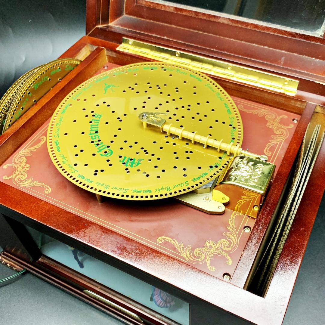 ミスタークリスマス ディスク オルゴール 15枚 くるみ割り人形 ヴィンテージ