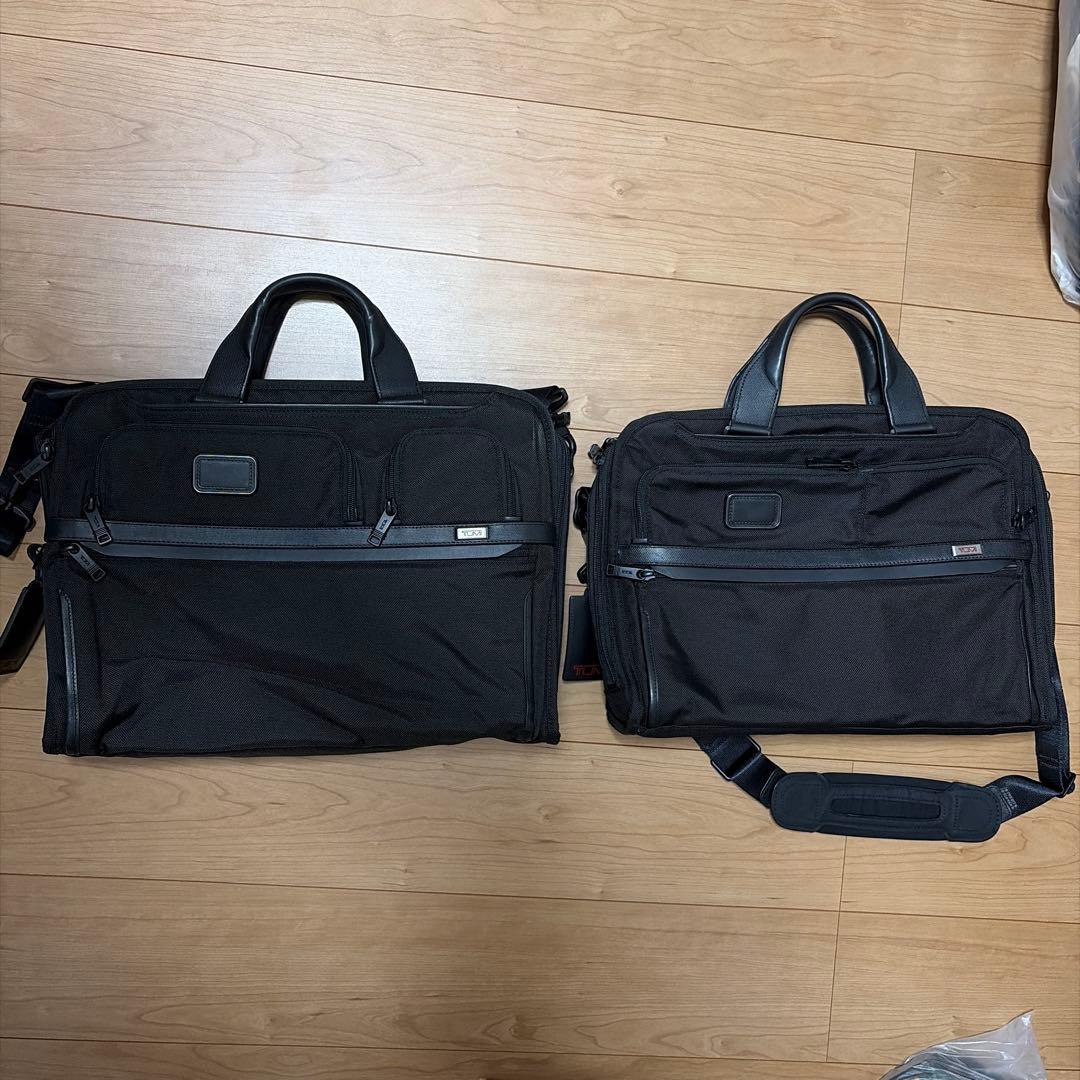 TUMI ブラック ビジネスバッグ 117302 Sale本物