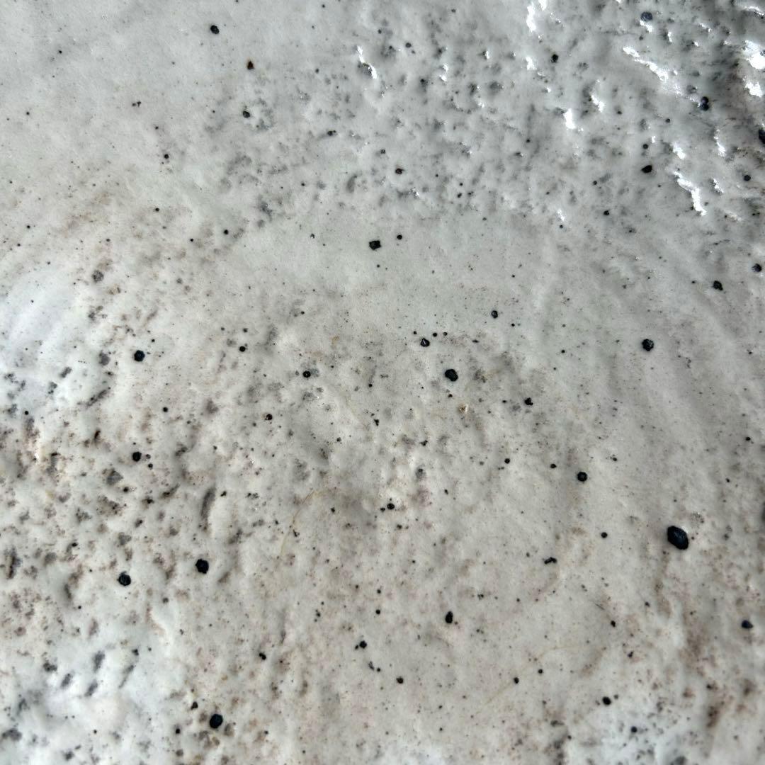 刷毛目　ゆがみ大皿　特大　日本　アンティーク　ヴィンテージ　骨董