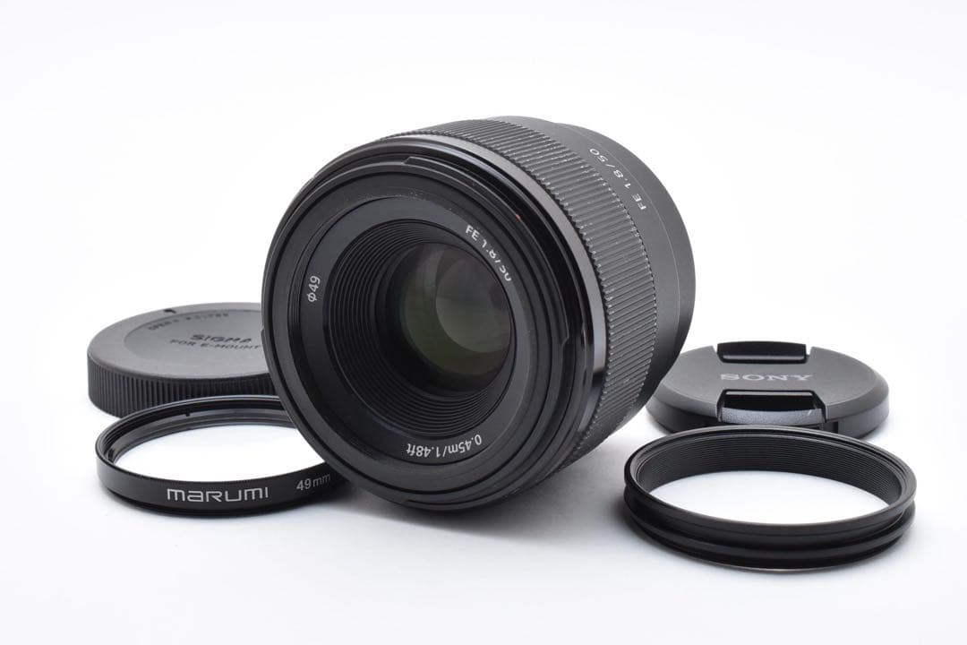 ソニー Sony FE 50mm f/1.8 SEL/50F18F ブラック