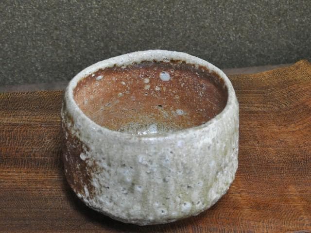 ＜obaba＞澤 清嗣　信楽焼　茶碗　共箱・共布付き