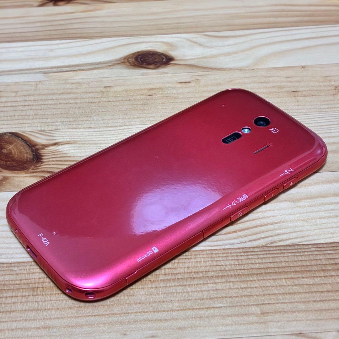 yy5480 docomoドコモ らくらくスマートフォン F-42A