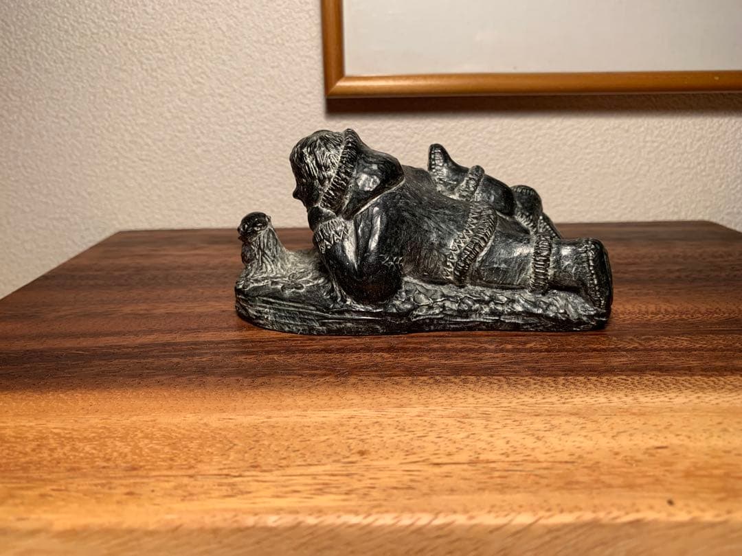 カナダ イヌイット エスキモー　フォークアート カナディアン