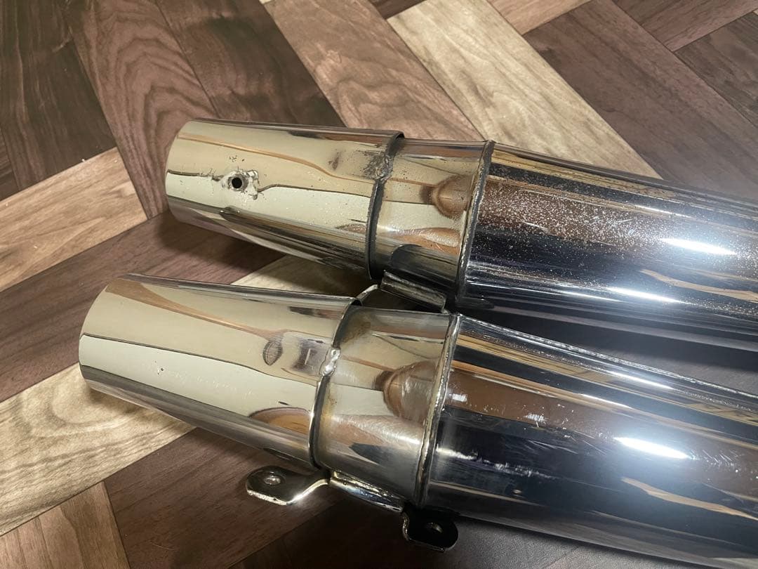 ハーレー　マフラー　サンダーヘッダー　ツーリング　ロードキング