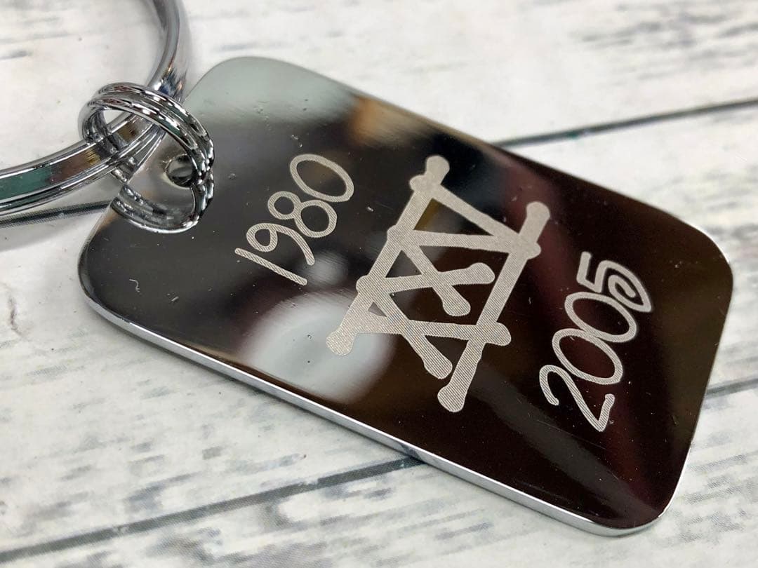 STUSSY 25周年記念 ドッグタグ キーホルダー　6610