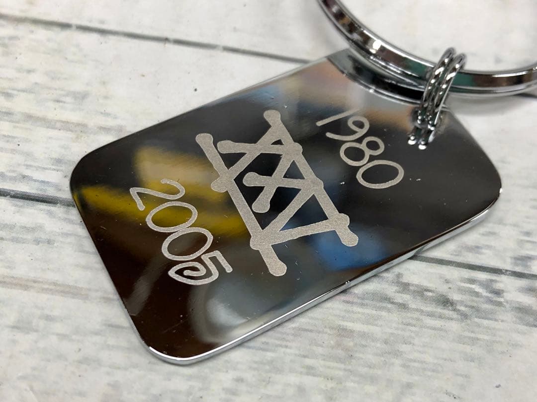 STUSSY 25周年記念 ドッグタグ キーホルダー　6610