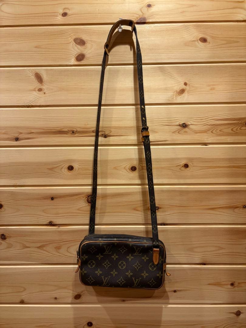 Louis Vuittonモノグラムショ ルダーバッグ マルリーバンドリエ ール