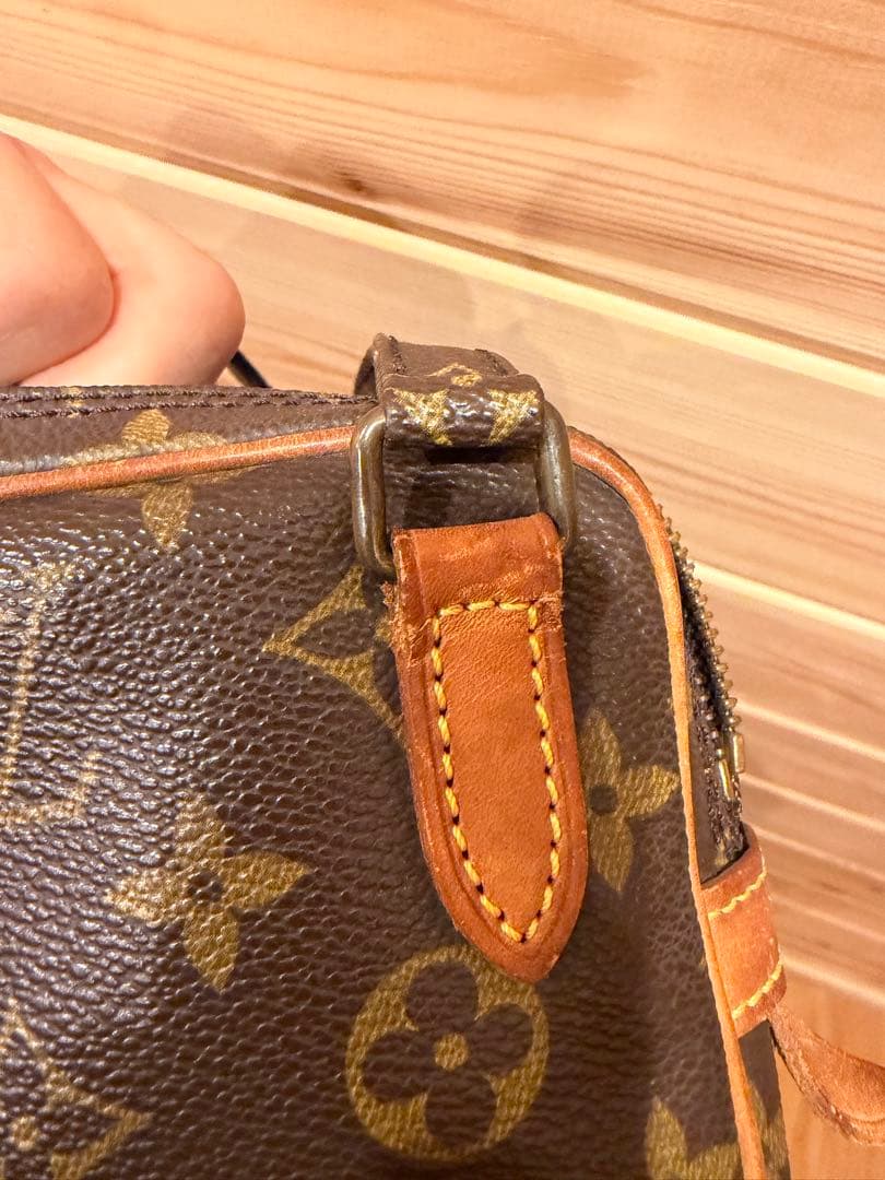 Louis Vuittonモノグラムショ ルダーバッグ マルリーバンドリエ ール