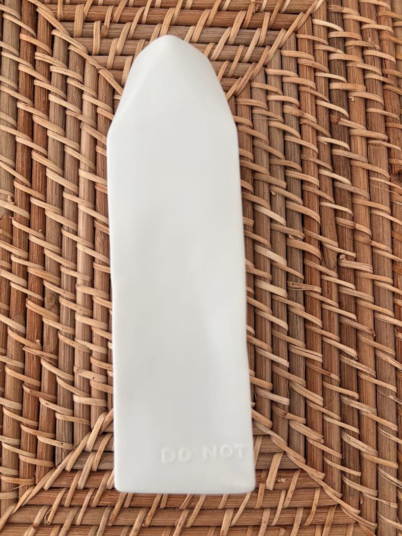 新品未使用:Rosenthal do not litter 牛乳パック型　花瓶