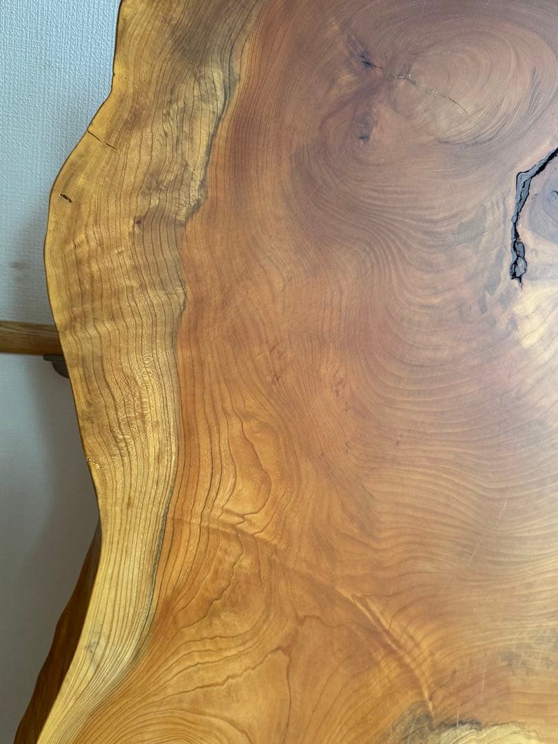 けやき　一枚板　衝立　インテリア